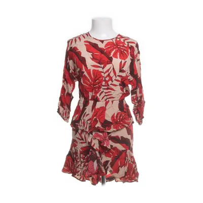 Dress (Red, Beige) from Johanna Ortiz x H&M Viscose