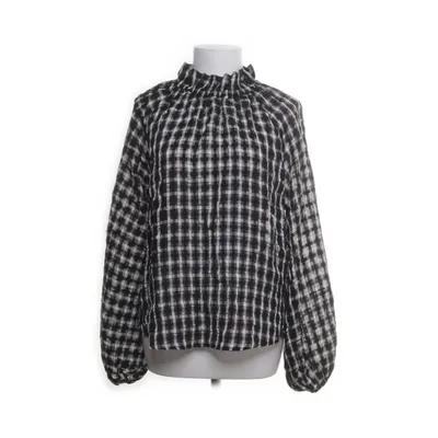 Blouse (Black, Multicolored) from H&M Trend Polyester, Viscose