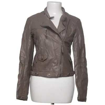 Veste de motard (Marron) de Softy Outerwear Collection Polyester, Polyuréthane, Viscose