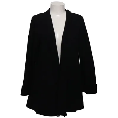 Cardigan (Zwart) van Gobidust Merinowol
