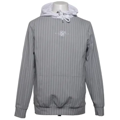 Hættetrøje (Grå, Hvid) fra SikSilk Elastan, Polyester
