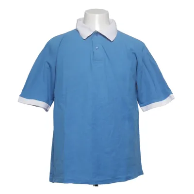 Polo shirt (Blue, White) from Us Basic Cotton