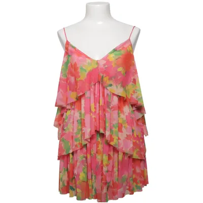 Kjole (Pink, Rød, Gul) fra Zara Elastan, Polyester