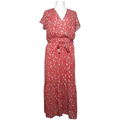 Maxi jurk (Rood, Meerkleurig) van Vintage Dressing Polyester, Viscose