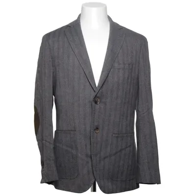Blazer (Grå) fra Massimo Dutti Polyester, Viscose, Uld