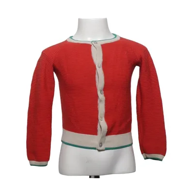 Cardigan (Rød, Beige, Grøn) fra FUB Uld