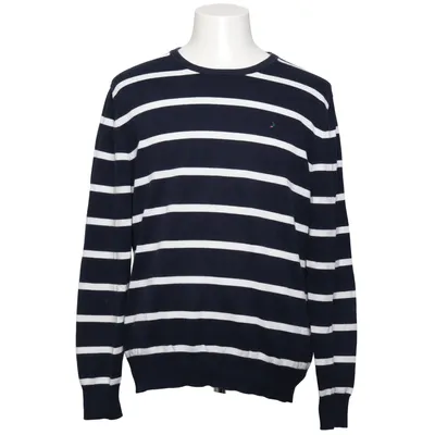 Pull-over (Bleu, Blanc) de Boomerang Coton, Élasthane, Polyamide
