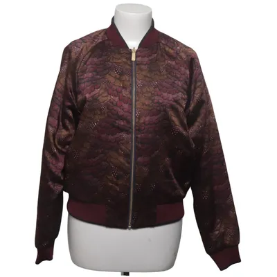 Bomberjack (Bruin, Rood, Meerkleurig) van Scotch & Soda Polyester, Viscose