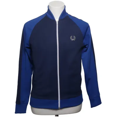 Träningsjacka (Blå) från Fred Perry Sportswear Bomull, Elastan, Polyester
