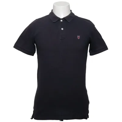 Poloshirt (Blauw) van Knowledge Cotton Apparel Organisch katoen