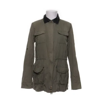 Safarijacka (Grön) från Mango Suit Bomull, Skinn