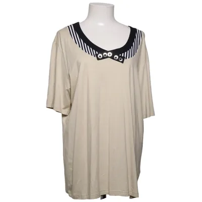 T-shirt (Beige) von Christa Probst Elasthan, Viskose