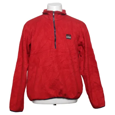 Fleece sweater (Red, Blue) from L.L. Bean Polyester