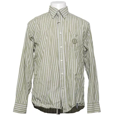 Shirt (Green, White) from Calamar Cotton