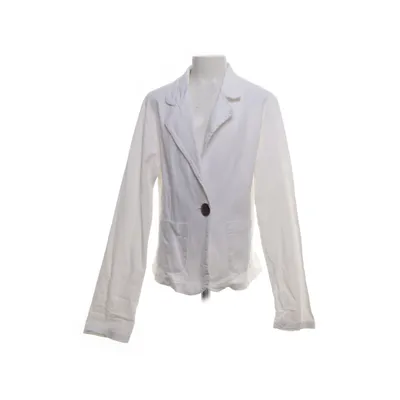 Blazer (White) Cotton, Elastane