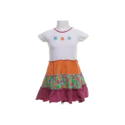 Klänning (Vit, Orange, Grön, Rosa, Flerfärgad) från Lingon & Blåbär