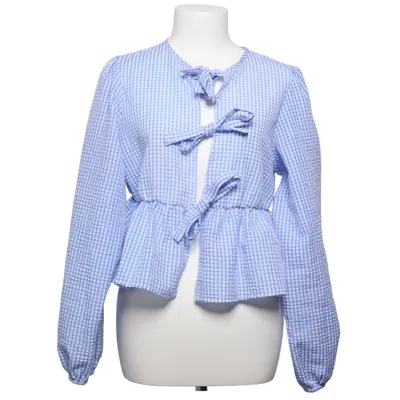 Blouse (Blauw, Wit) van Shein Polyester