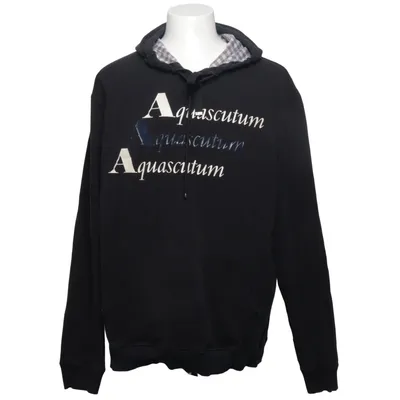 Capuchon sweater (Zwart) van Aquascutum