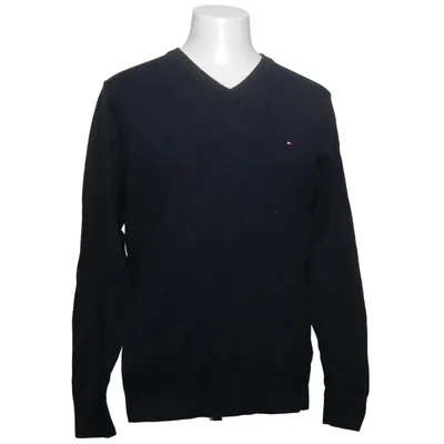 Pullover (Blå) från Tommy Hilfiger Bomull, Linne
