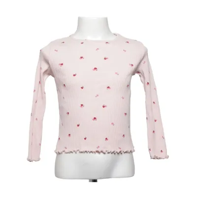 Långärmad t-shirt (Rosa, Flerfärgad) från Next Bomull, Elastan