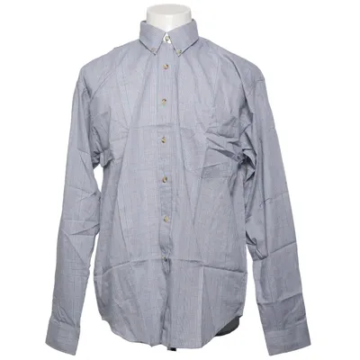 Shirt (Gray, White) from Lorenzo Cotton