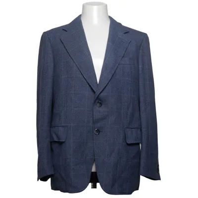Blazer (Blauw) van Trevira Polyester, Wol