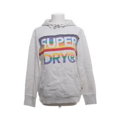 Huvtröja (Grå) från Superdry Bomull, Polyester, Viskos