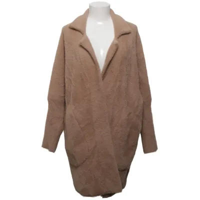 Coat (Beige) from Myastreet Polyamide, Polyester, Viscose