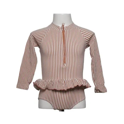 Maillot de bain une pièce (Marron, Blanc) de Garbo & Friends Élasthane, Polyester