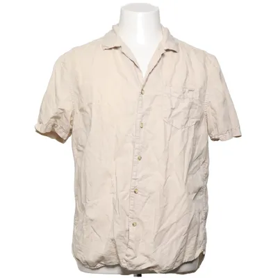 Short sleeve shirt (Beige) from Pier One Cotton, Linen