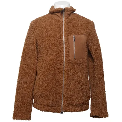 Fleece jas (Bruin) van H&M Man Polyester, Katoen