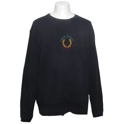 Sweatshirt (Grijs) van Fred Perry Katoen, Elastaan