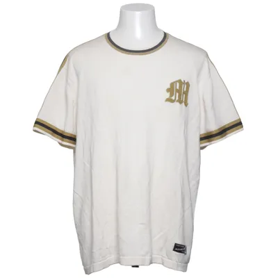 T-shirt (Wit, Zwart, Goud) van Mitchell & Ness