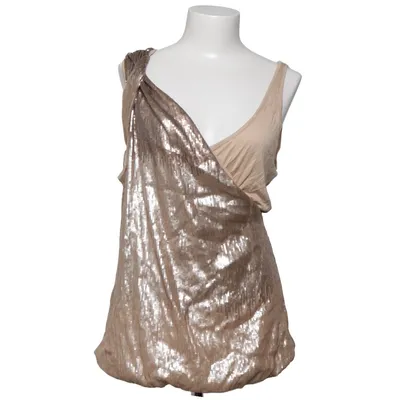 Tank Top (Gold) from Phard Polyester, Viscose