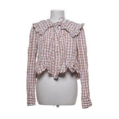 Blus (Beige, Vit) från Reclaimed Vintage Bomull