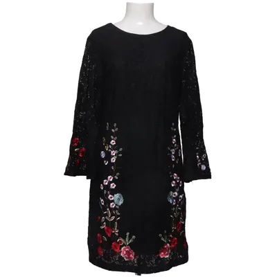 Dress (Black, Multicolored) from Desigual Elastane, Polyamide