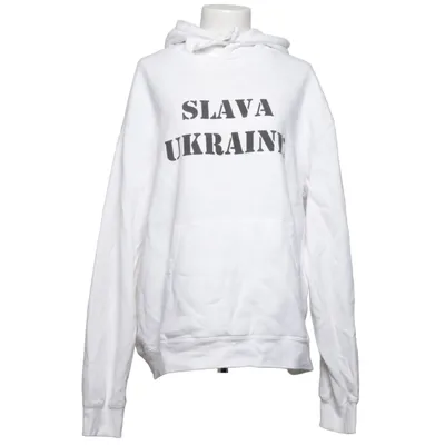 Sweat à capuche (Blanc) de Russell Coton, Polyester