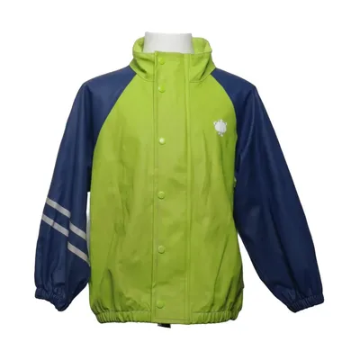 Regenjack (Groen, Blauw) van Vossatassar Polyester, Polyurethaan