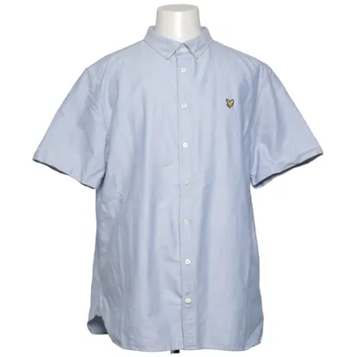 Korte mouwen shirt (Blauw) van Lyle & Scott Katoen