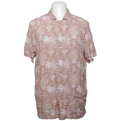 Chemise à manches courtes (Beige) de Pacsun Viscose