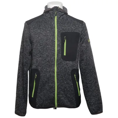 Fleece jacket (Gray, Black) from Toptex Pro Elastane, Polyester