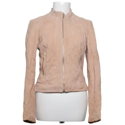 Veste en cuir (Beige) de Vero Moda Polyester, Cuir