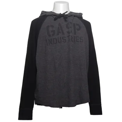 Huvtröja (Grå, Svart) från Gasp Bomull, Polyester