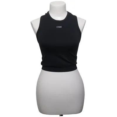 Débardeur de sport (Noir) de ICIW Élasthane, Polyamide