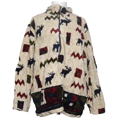 Veste polaire (Beige, Multicolore) de Woolrich Acrylique, Polyester