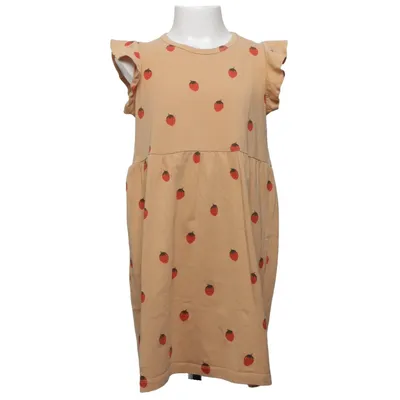 Jurk (Beige, Rood) van Tinycottons Katoen, Elastaan