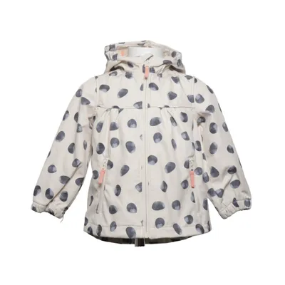 Rain jacket (Beige, Black) from Kiki & Koko Elastane, Polyester