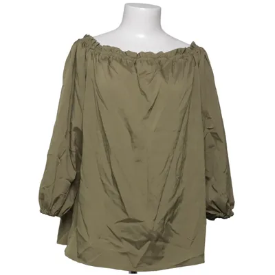 Blouse (Brown) from StyleDome Elastane, Polyester