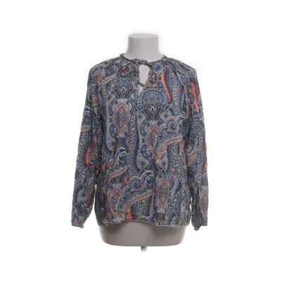 Blouse (Blue, Multicolored) from Heart Kiss Viscose