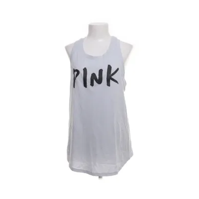 Tanktop (Blauw) van Pink Victoria's Secret Katoen, Gerecycled polyester